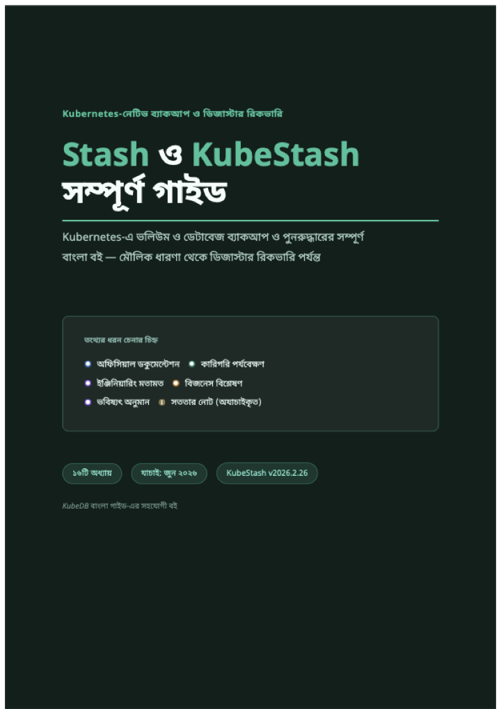 Cover of Stash ও KubeStash গাইড